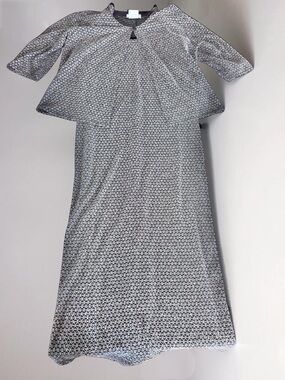 Vintage 2 Piece Dress Set Size 12 Iridescent Geometric Canada